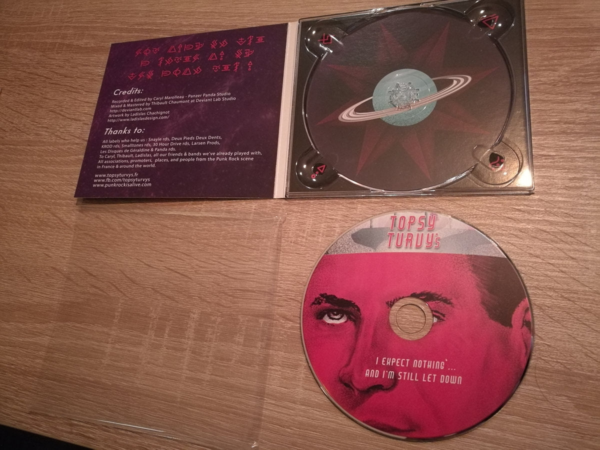 Topsy Turvy's - I expected nothing... and I'm still let down CD